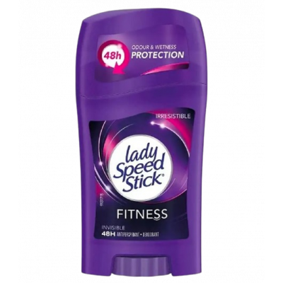 LADY SPEED STICK FITNESS INVISIBLE IRRESISTIBLE ANTIPERSPIRANT DEODORANT GEL 65 G